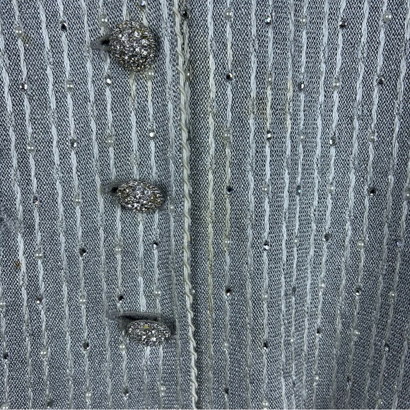 St. John Courure Beads Blazer Size 12 - Picture 7 of 9